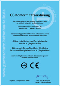 CE Zertifikat